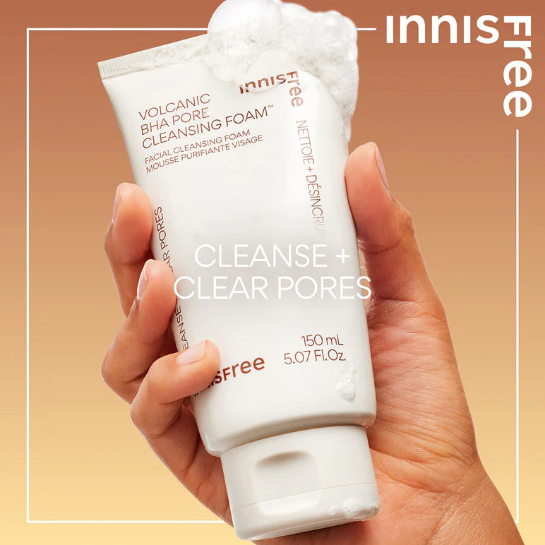 Innisfree - Jeju Volcanic Pore BHA Cleansing Foam 150ml