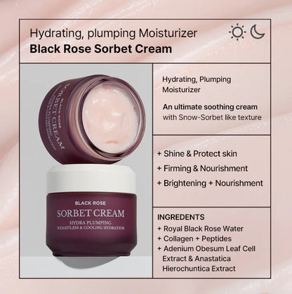 Heimish – Black Rose Hydra Plumping Sorbet Cream 50ml