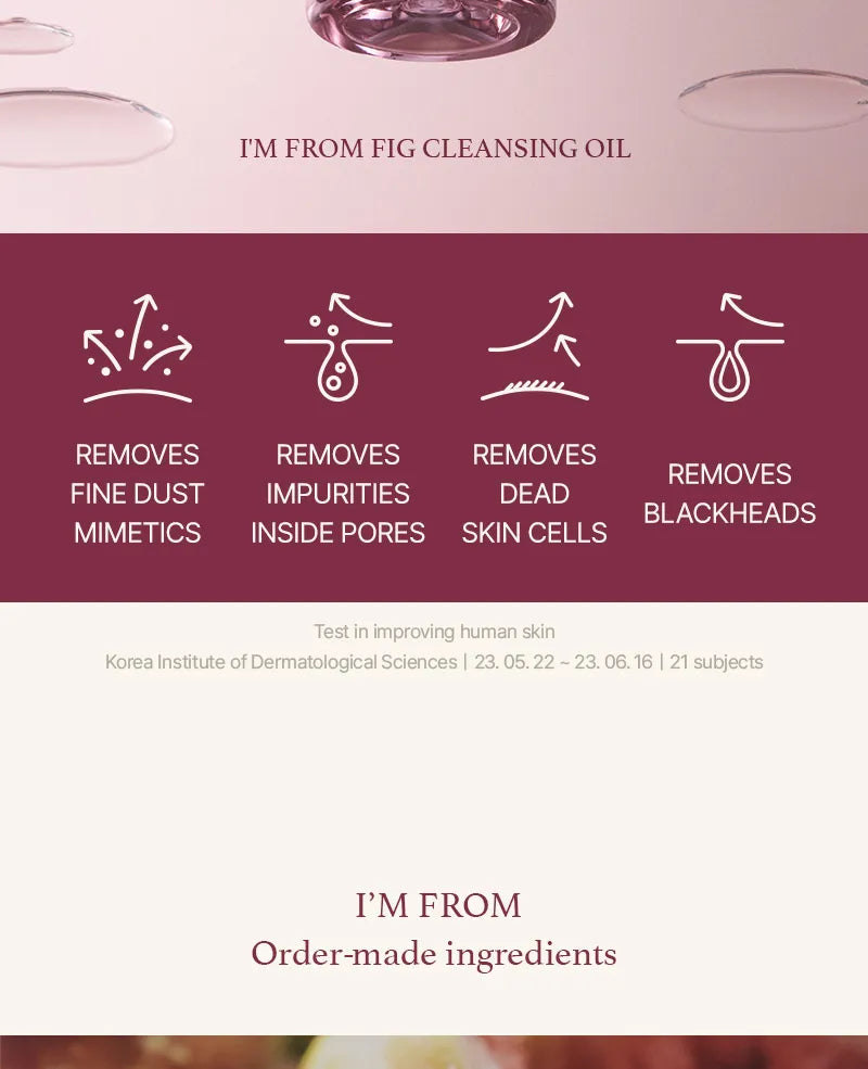 I’m From – Fig Cleansing Oil 200ml