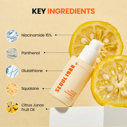 K-Secret – Seoul 1988 Capsule Serum: Niacinamide 5%+Yuja 30ml