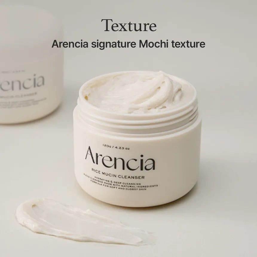 Arencia – Rice Mucin Cleanser 120g