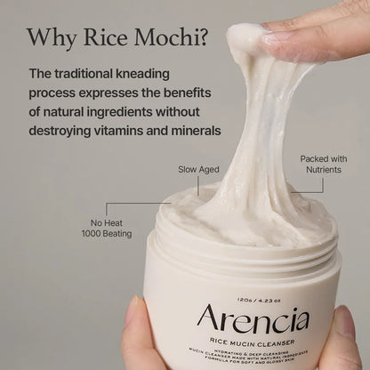Arencia – Rice Mucin Cleanser 120g