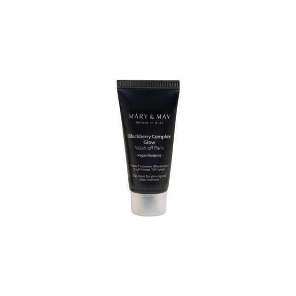 Mary & May - Black Berry Complex Glow Wash Off Mask 30g
