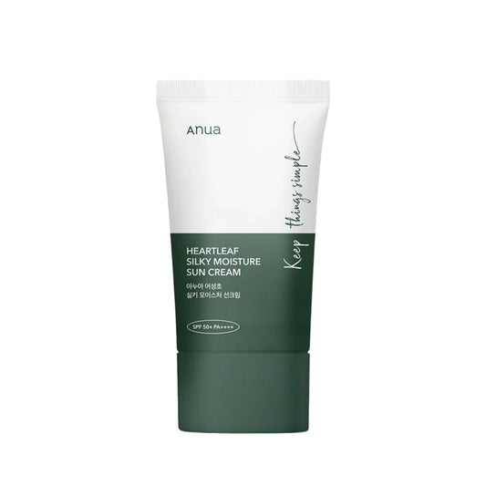 Anua - Heartleaf Sily Moisture Sun Cream SPF50+ PA+++ 50ml