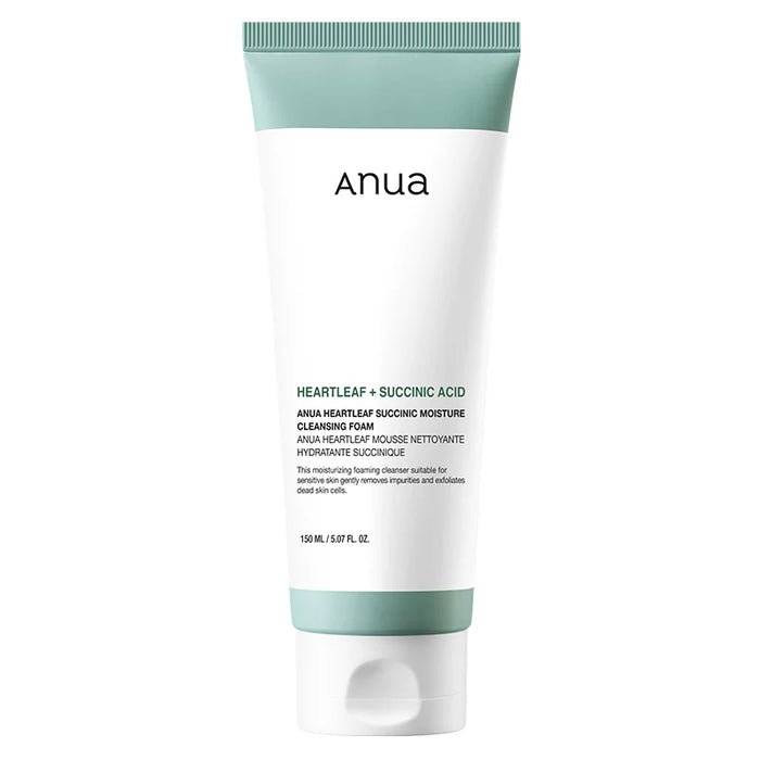 Anua – Heartleaf Succinic Moisture Cleansing Foam 150ml