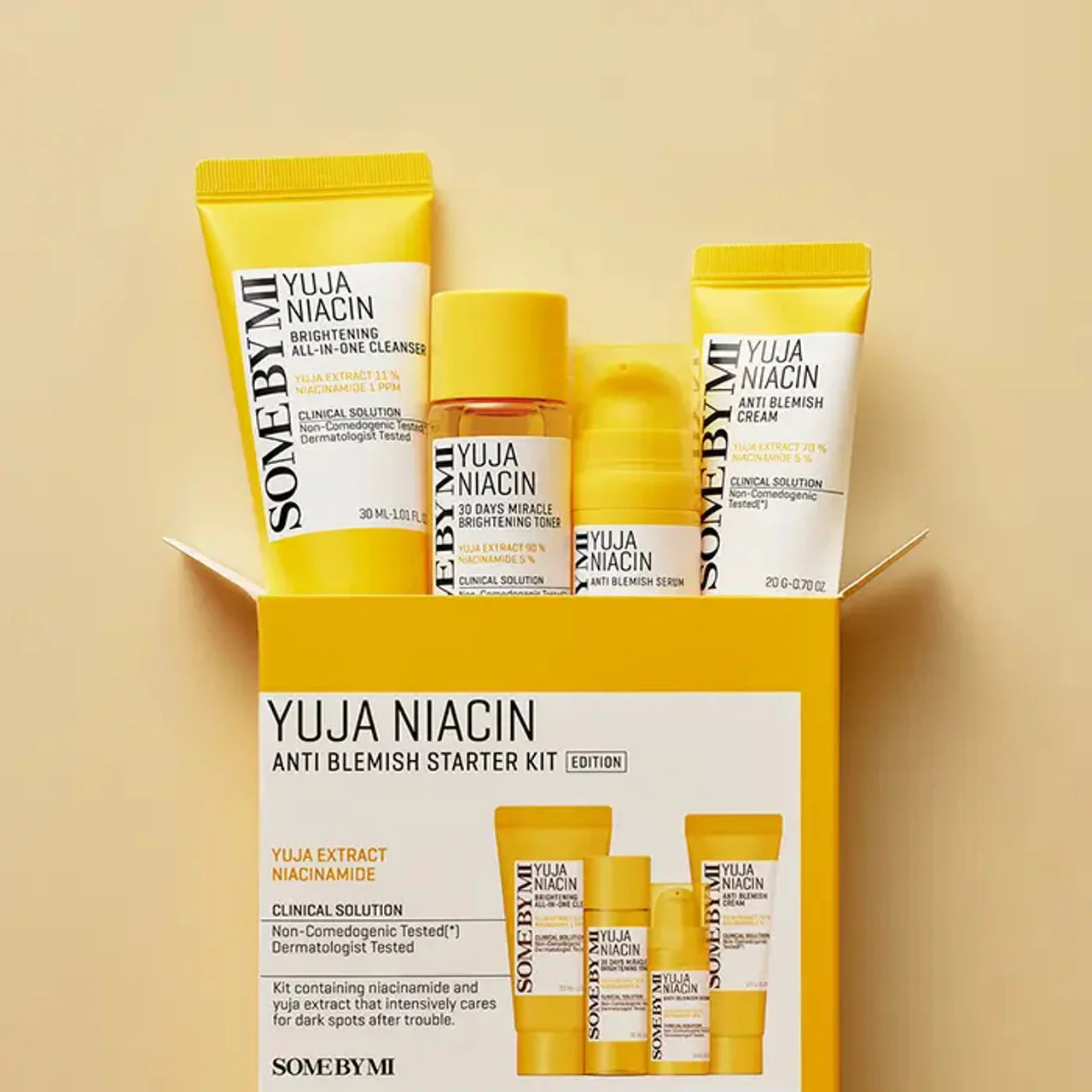 Some By Mi – Yuja Niacin Anti Blemish Strater Kit (4 items)