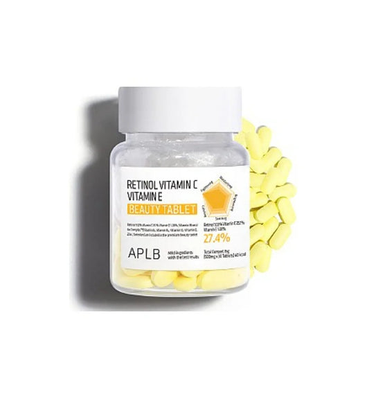 APLB – Retinol Vitamin C Vitamin E Beauty Tablet 30