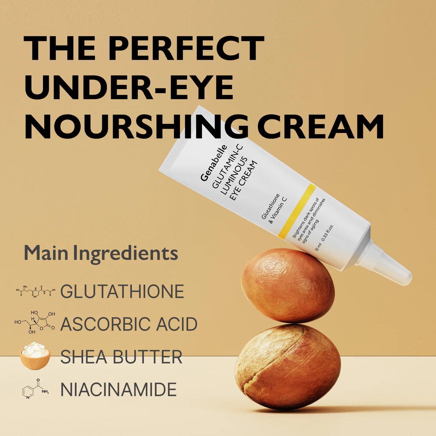 Genabelle – Glutamin C Luminous Eye Cream 10ml