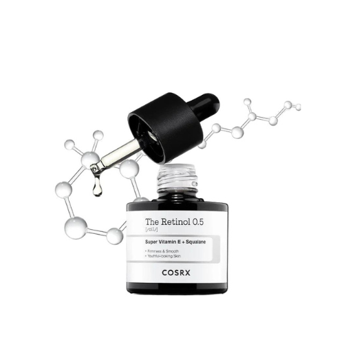 COSRX - The Retinol 0.5 Super Vitamin E +Squalene Oil 20ml
