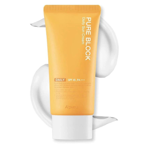A'pieu - Pure Block Natural Daily Sun Cream Ex SPF50 PA+++ EX 50ml