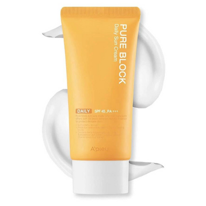 A'pieu - Pure Block Natural Daily Sun Cream Ex SPF50 PA+++ EX 50ml