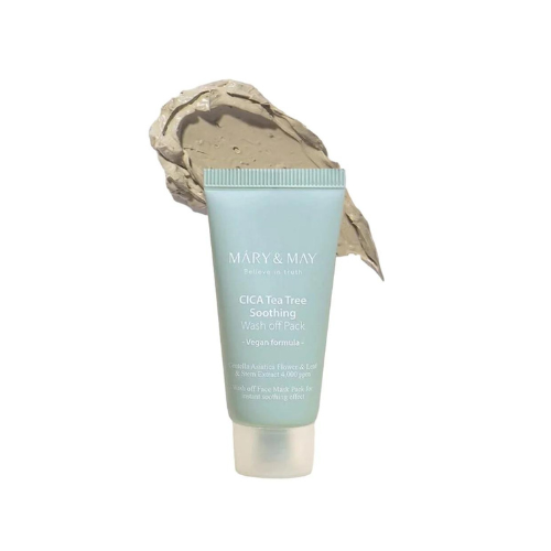 Mary & May - Cica Tea Tree Soothing Wash Off  Mask 30g