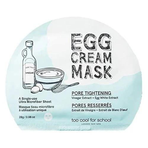 Too Cool For School - Egg Cream Mask 28g Pore Tightening