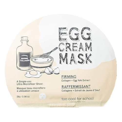 Too Cool For School - Egg Cream Mask 28g Firming