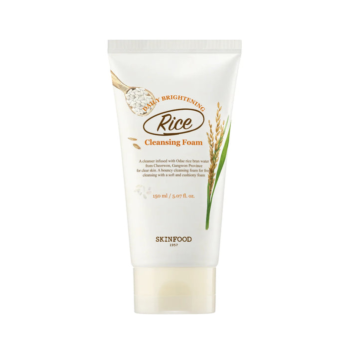 Skin Food - Rice Daily Brightening Cleansing Foam 150ml