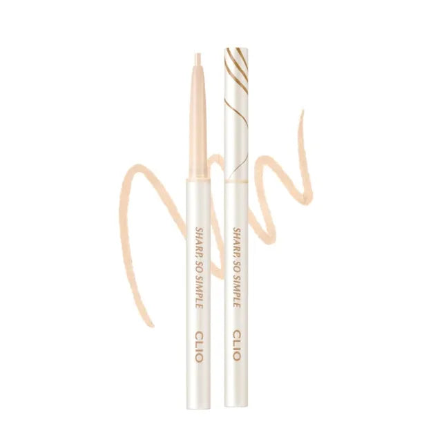 Clio – Sharp, So Simple Water Proof Pencil Liner 07 Creamy Ivory
