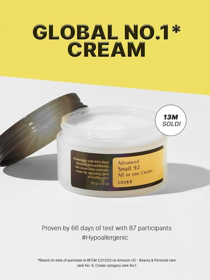 COSRX - Advanced Snail 92 All In One Cream 100ml