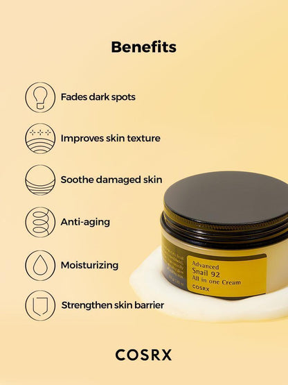 COSRX - Advanced Snail 92 All In One Cream 100ml