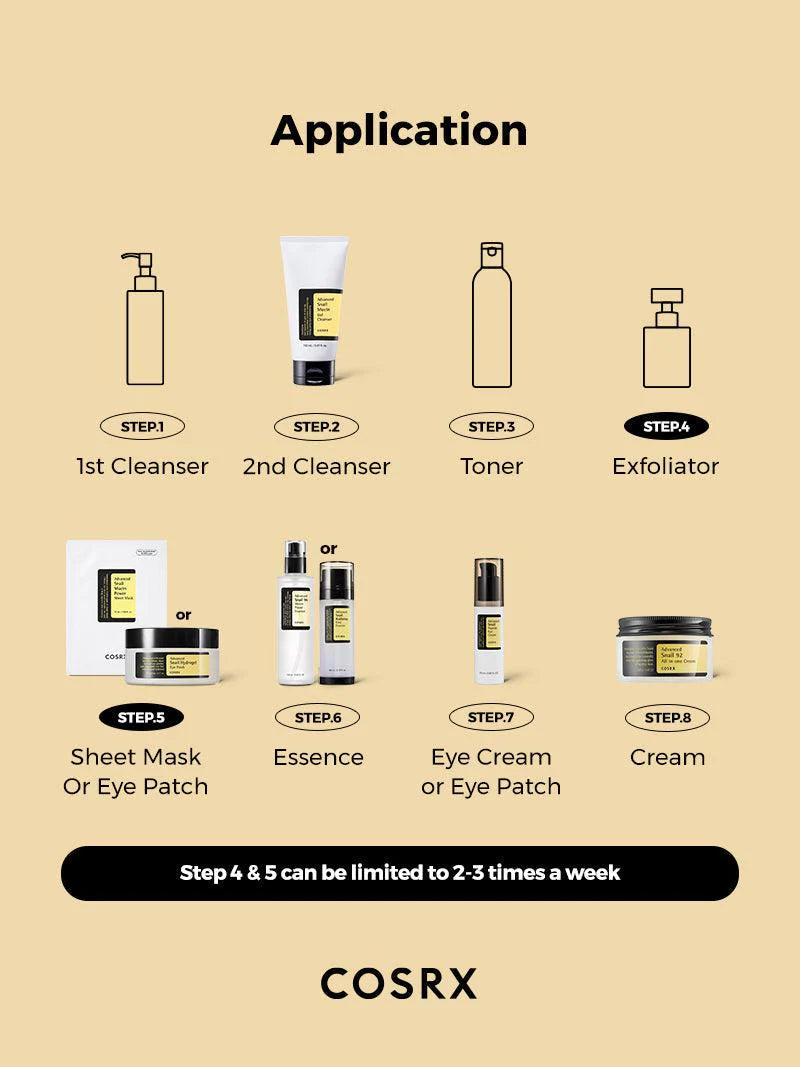 Cosrx - Advanced Snail Radiance Dual Essence 80ml