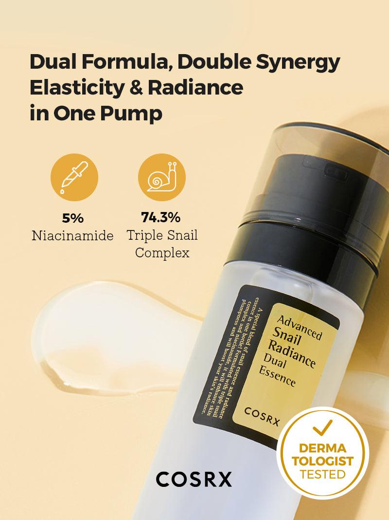 Cosrx - Advanced Snail Radiance Dual Essence 80ml