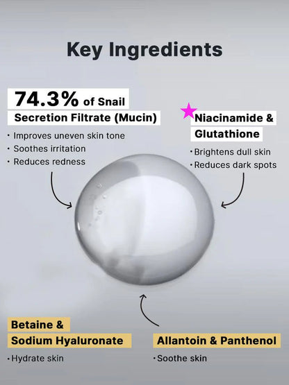 Cosrx - Advanced Snail Radiance Dual Essence 80ml