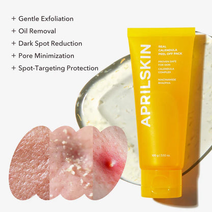 April Skin – Real Calendula Peel Off Pack 100g