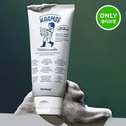 Torhop – Kaamos Black Salt Foaming Cleanser 130g
