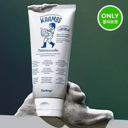 Torhop – Kaamos Black Salt Foaming Cleanser 130g