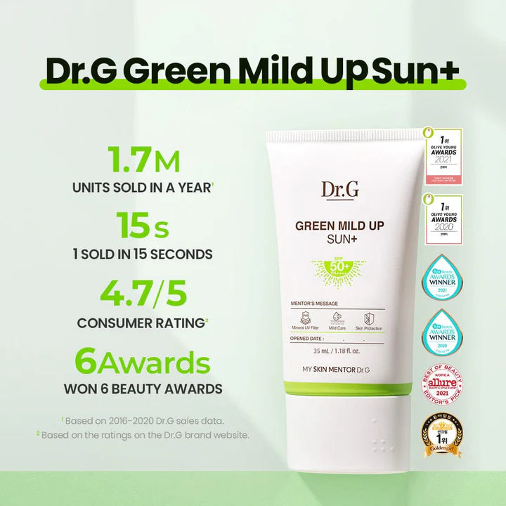Dr.G - Green Mild Up Sun Plus 50ml