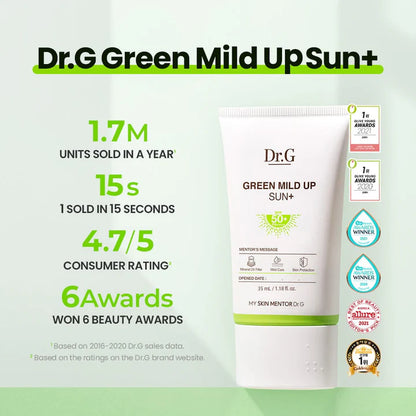 Dr.G - Green Mild Up Sun Plus 50ml
