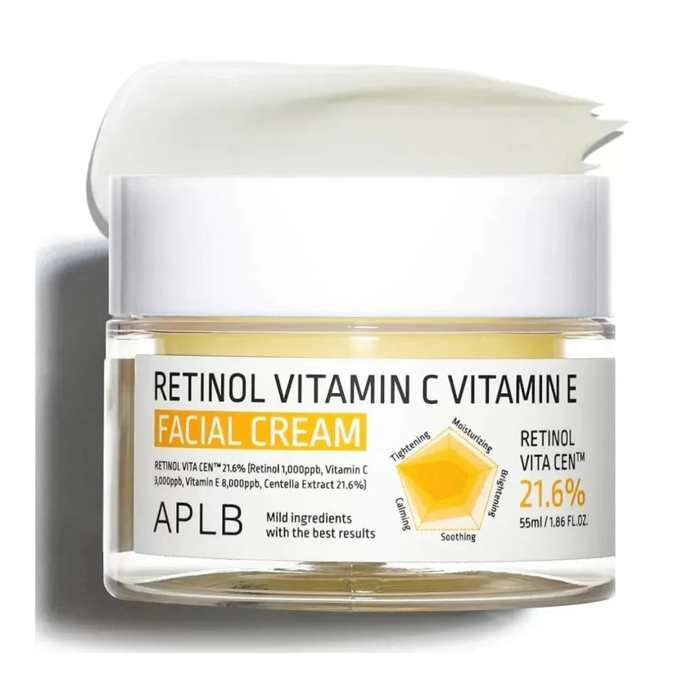 APLB – Retinol Vitamin C Vitamin E Facial Cream 55ml
