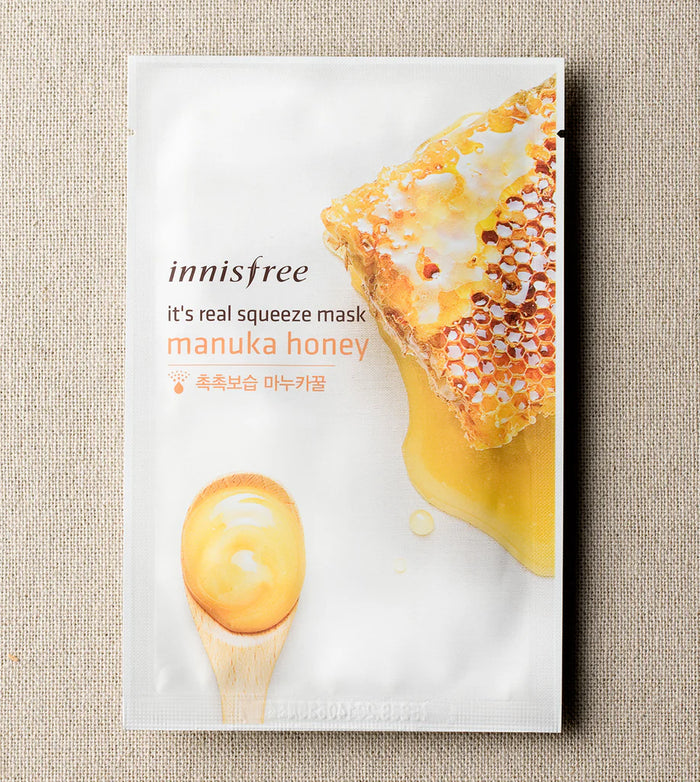 Innisfree – Squeeze Energy Mask Sheet 20ml Manuka Honey