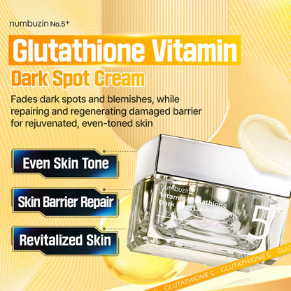 Numbuzin – No.5+ Vitamin Glutathione Dark Spot Laser Cream 50ml