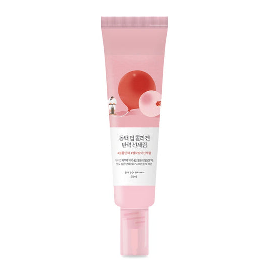 Round Lab – Camellia Deep Collagen Firming Sun Serum 50ml