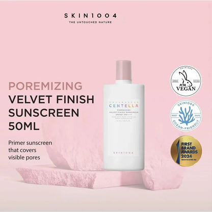 Skin1004 – Madagascar Centella Poremizing Velvet Finish Sunscreen SPF 50+ PA++++ 50ml